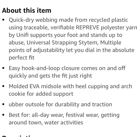 Teva Women’s Original Universal Hook & Loop Sandal sz 10 - Picture 11 of 12